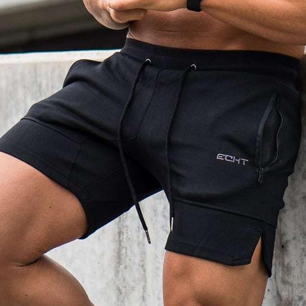 

men's casual shorts sweatpants jogger cotton exercise gyms fashion bodybuilding outdooer fitness, White;black