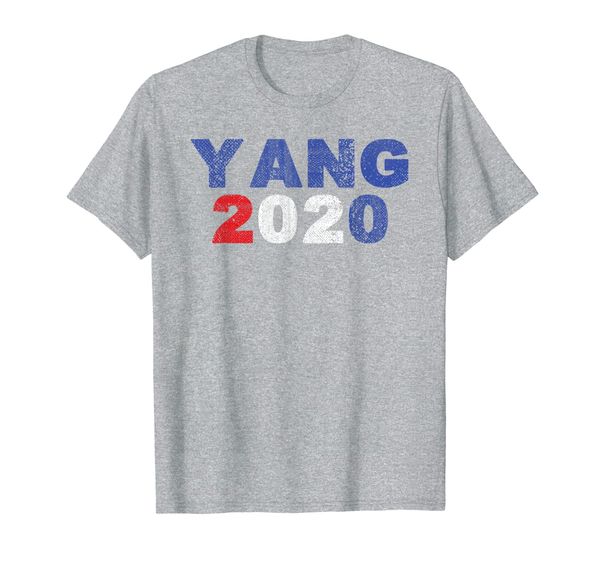 

Andrew Yang for President 2020 Distressed USA T-Shirt, Mainly pictures