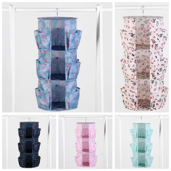 

organizer bags for wardrobe 6 pocket hanging handbag folding nylon closet door wall sundry shoe bag with hanger pouch