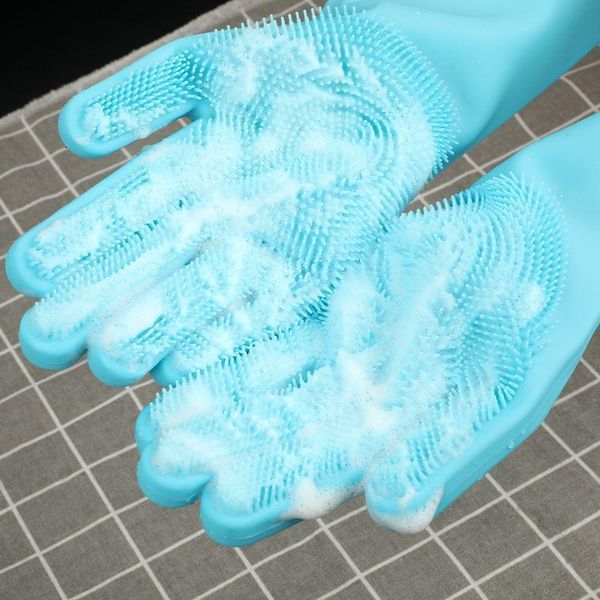 

disposable gloves silicone dishwashing kitchen brush car washing cleaning pet
