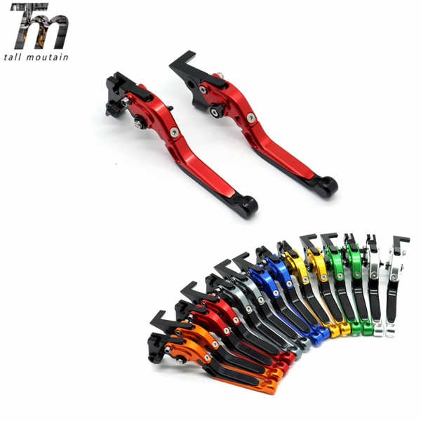 

brake clutch levers for mv agusta brutale 750 910 989r 1078 rr2001-2012 2011 motorcycle accessorie folding extendable lever handlebars