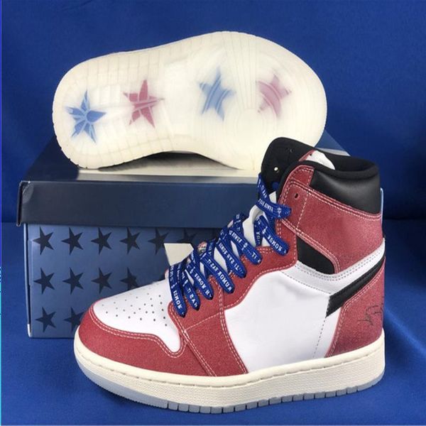 

2021 blue mens jumpman release room size trainers og x 1 high shoes 1s sports laces trophy sneakers us5.5-12 vmdqb, Black