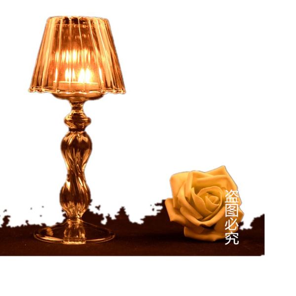 

candle holders nordic glass christmas centerpieces decorations holder lantern candles home decor decoration