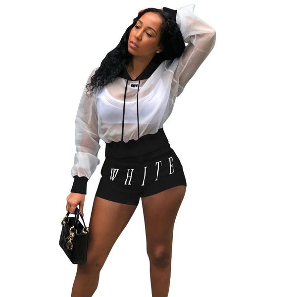 

women's tracksuits summer ladies suit multicolor fashion casual splicing two-piece trousers, Gray