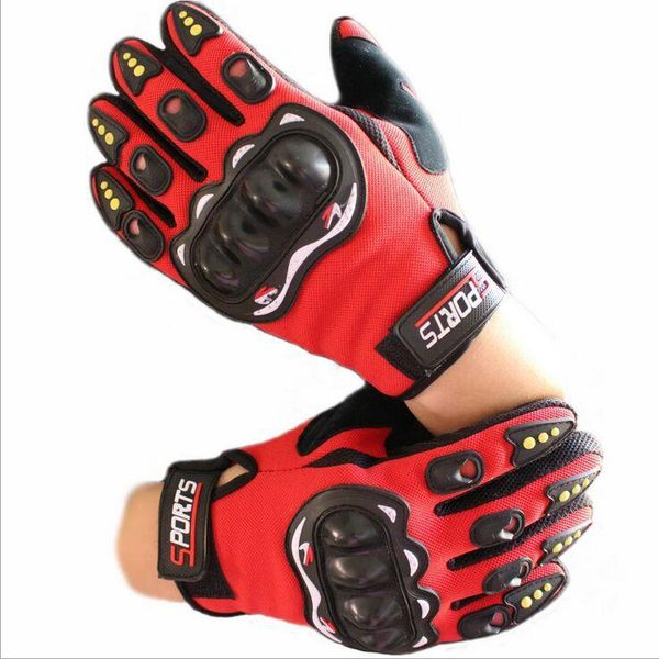 

cycling gloves motorcycle cross-country summer half full outdoor anti-slip equipment, Black
