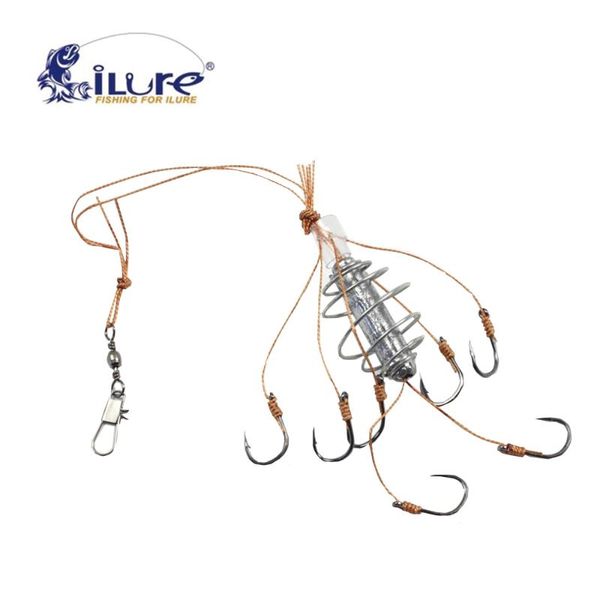 

ilure 4pcs/lot fishing hook explosion hooks carp tackle accessaries