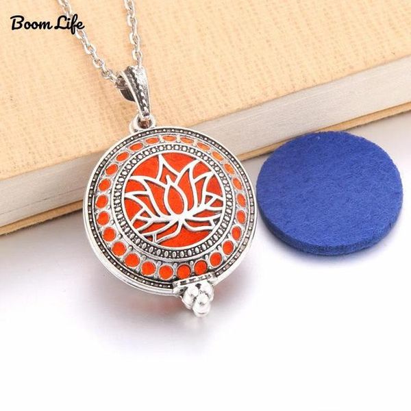 

ashion Jewelry Pendants 1pcs Aroma Diffuser Necklace Open Antique Vintage Lockets Pendant Perfume Essential Oil Aromatherapy Locket Neckl..., Silver