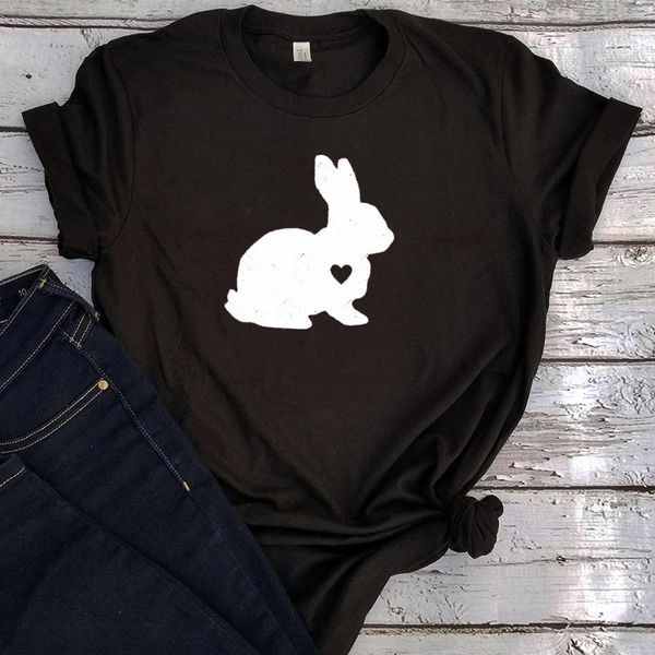

women's t-shirt shirts lover easter aesthetic womens clothing casual print gothic plus size women graphic tee, White