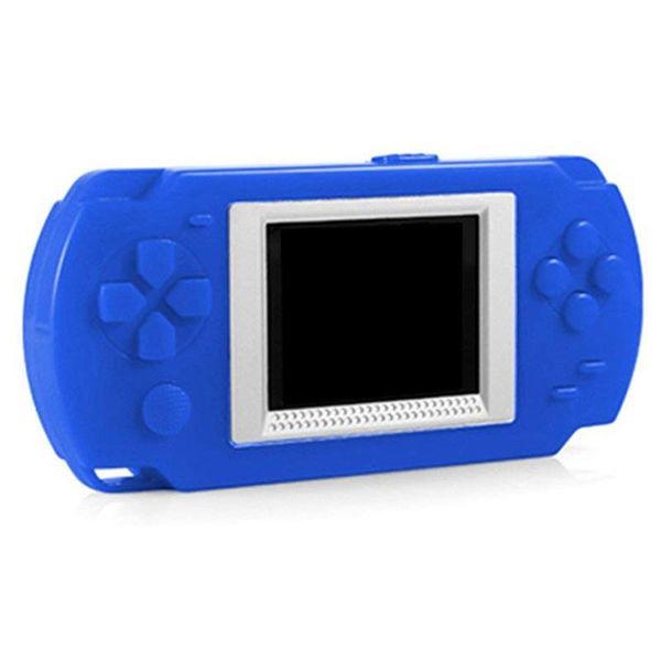

cute candy game console with 200+ fc for children blue portable players