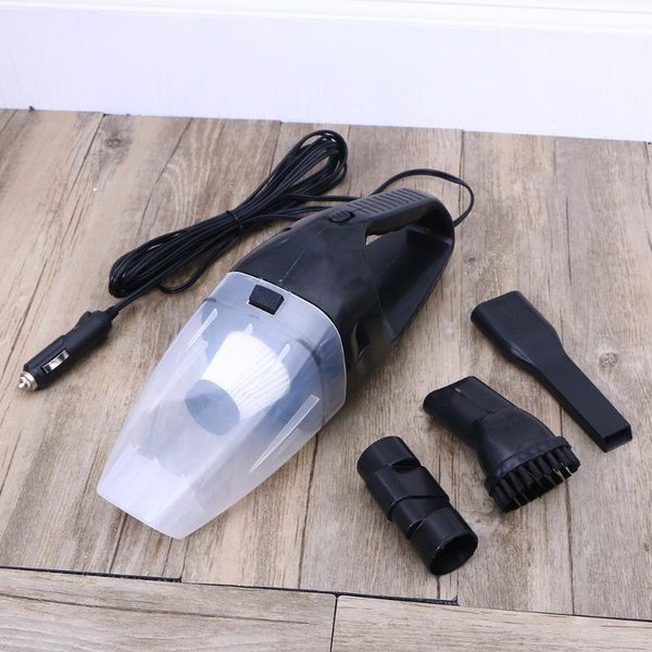 

vacuum cleaner portable 120w 12v handheld cyclonic wet dry duster car (black)