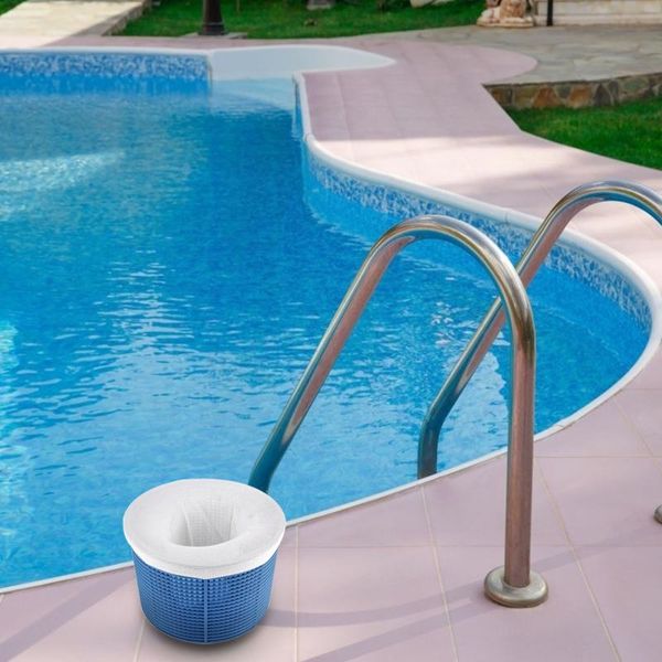 

pool & accessories 50pack skimmer socks household perfect savers nylon mesh design for filters baskets skimmers swimming daily care #t2q