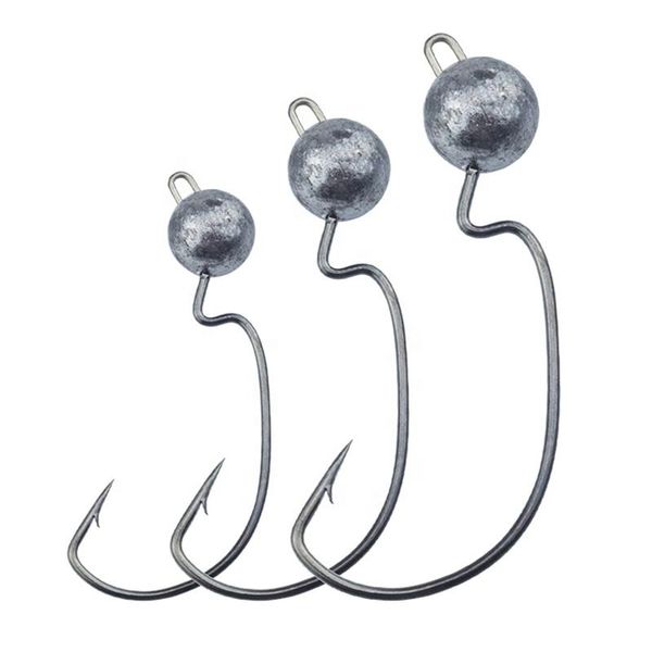

fishing hooks obsession offset hook sets carp accessories bkk forged 4pcs/lot