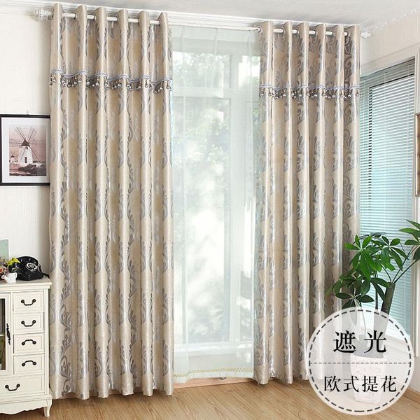 

curtain & drapes european style warm fresh simple and modern printing shading thickened jacquard curtains for living room bedroom dining