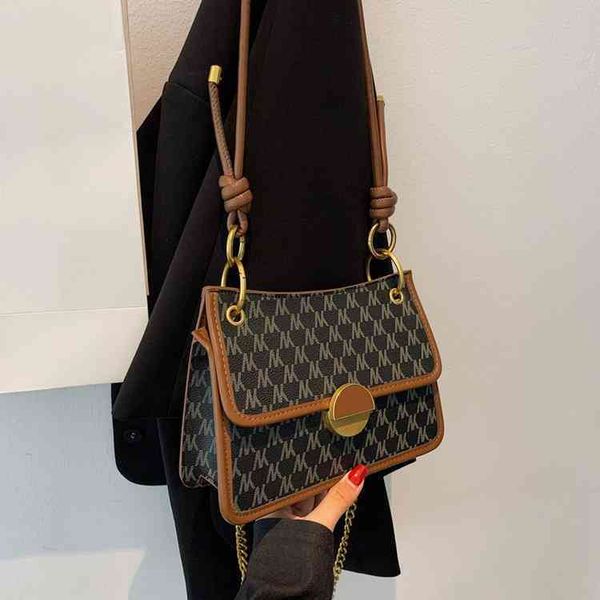 

2022 latest models handbag wholesale versatile women's single shoulder foreign style trend high-quality