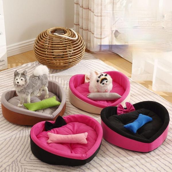 

cat beds & furniture small medium and large kennel/four seasons universal/pet mat/removable washable/pet supplies/bed/cat kennel/warm