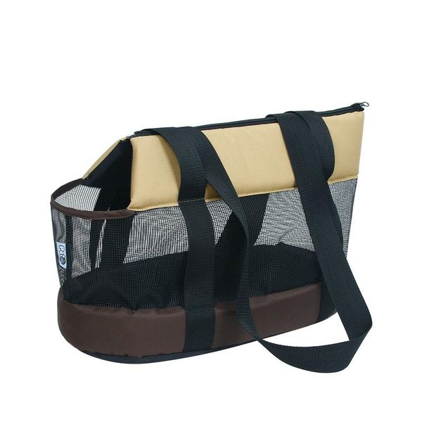 

cat carriers,crates & houses solid color portable carrier bag breathable dog puppy single-shoulder outdoor foldable travel space pet supplie