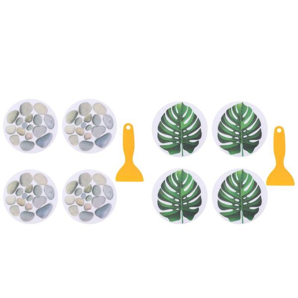 

8pcs bathtub anti-skid sticker pool bathroom floors anti slipping carpets