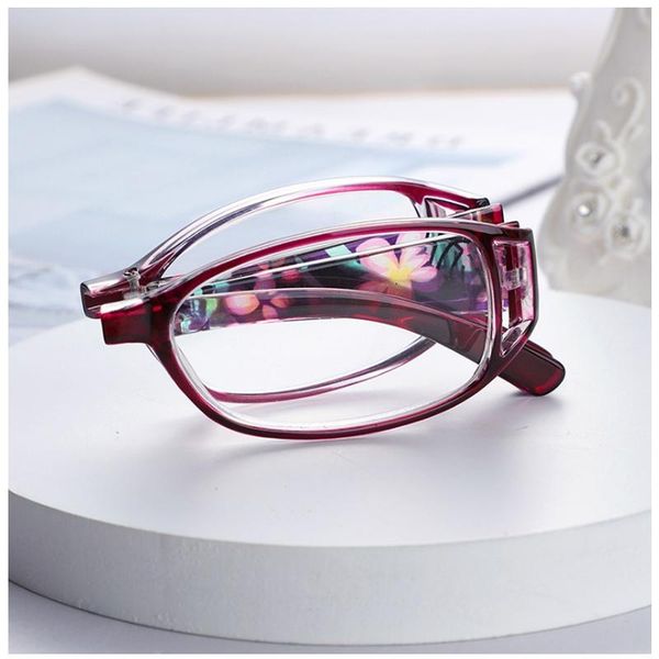 

sunglasses fashion portable reading glasses men women folding spectacles anti blue light +1.0 +1.5 +2.0 +2.5 +3.0 +3.5 +4.0 gh1181, White;black