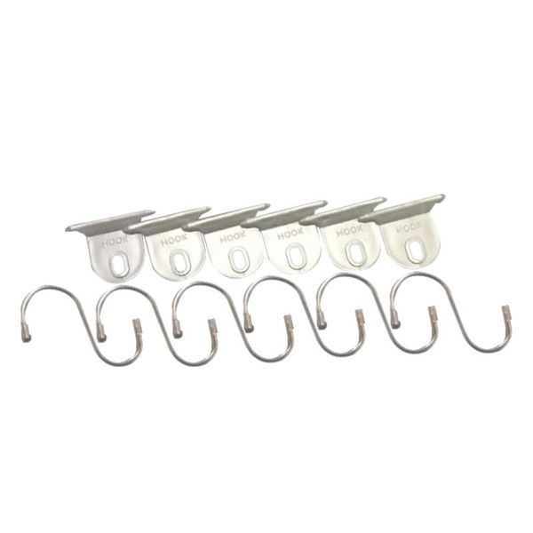 

6pcs rv accessories awning outdoor hook camper clothes shoes hat hooks atv parts