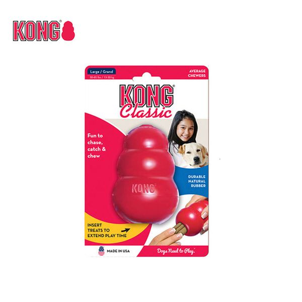 

pet products american kong classic gourd bite and leakage ristant rubber dog toy golden teddy