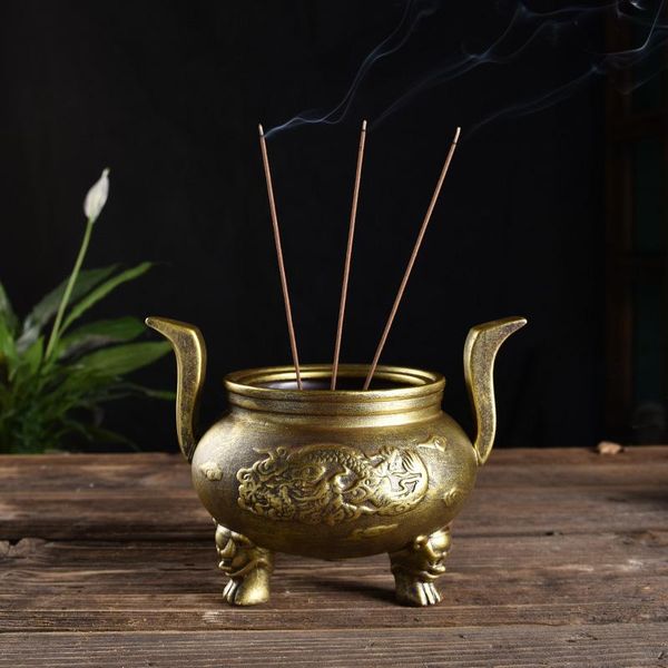 

fragrance lamps dai yutang ceramic incense burner" buddhist utensils for household use