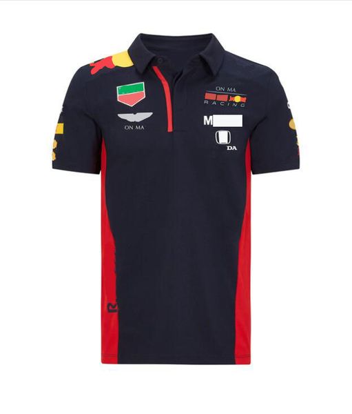 

customizable 2021 f1 formula one racing suit polo short-sleeved t-shirt