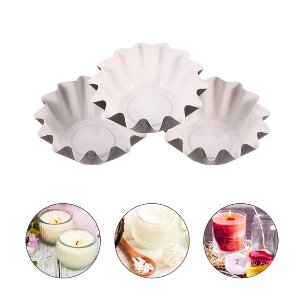 

care products 50 pcs 1 set reusable wax melt heater liner electric warmer trays (black)