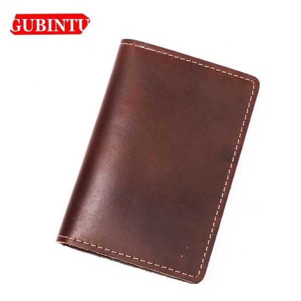 

wallets gubintu geniune leather men short causal passcard pocket card holder coin fashion for, Red;black
