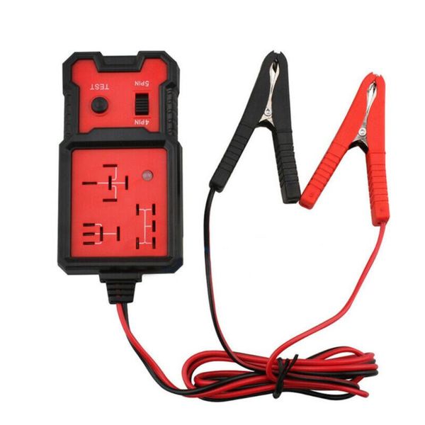 Ferramentas de diagnóstico Testador de relé 12V Universal Electronic Automotive Car Circuit Detector Verificador de bateria Ferramenta de reparo automático precisa