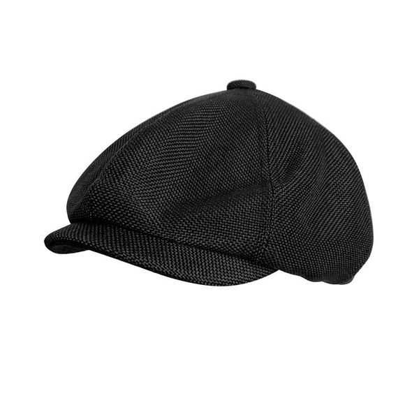 

berets four seasons men's sboy hat women male linen octagonal cap retro beret england visor big head driver flat blm20, Blue;gray