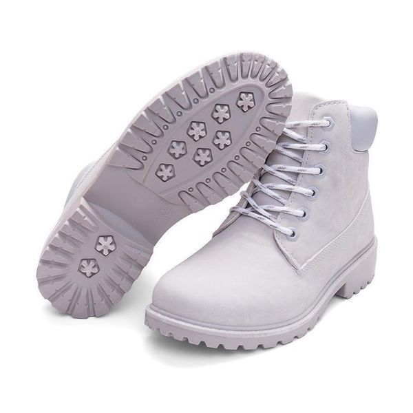 

boots winter women's thick warm shoes wear ordinary rib platform, Black