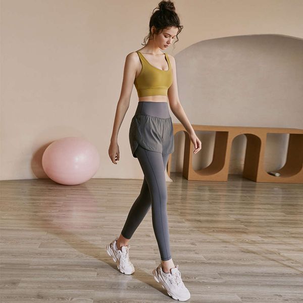 

women's tracksuits tracksuitsyoga pants women's wear high waist peach hip net red professional running gym training skinny sports, Gray