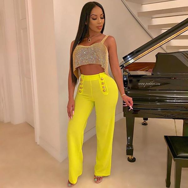 

women's pants & capris autumn winter women long mid waist solid color loose wide leg vintage classic full fashion streetwear trousers, Black;white