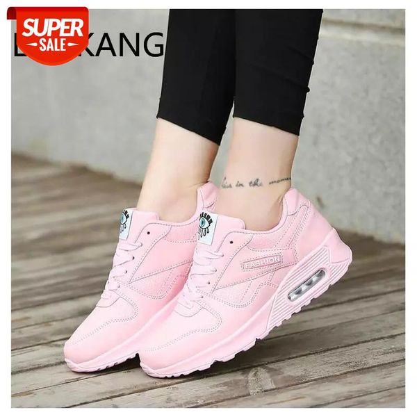 

women sneakers breathable outdoor walking shoes woman mesh casual pink lace-up ladies 2019 fashion female #og7p