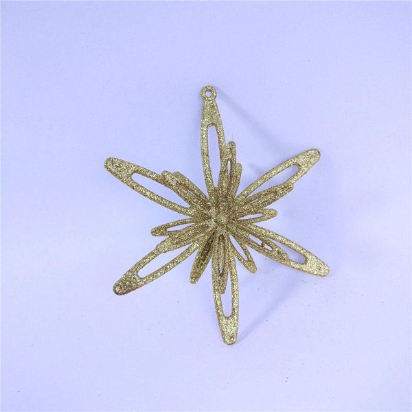 

christmas decorations 5pcs tree pendant year ornaments holiday party hangings window leaf decoration 3d plastic snowflakes crafts