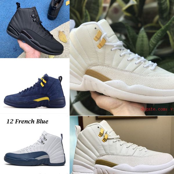 

12s winterized wntr gym red michigan ovo white mens basketball shoes the master flu game taxi 12 men sport sneakers trainers shoes b5jcywwc