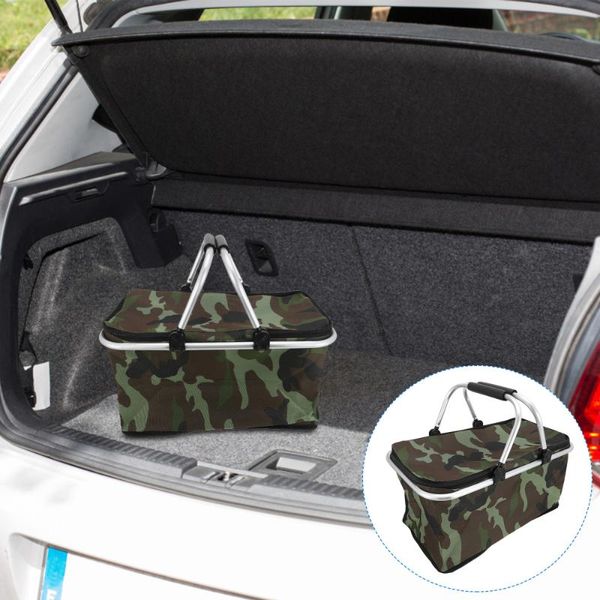 

fishing accessories foldable insulated picnic bag extra large for food delivery