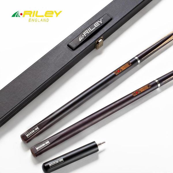 

ros-1p snooker cue 3/4 split 10mm professional deer master tip ashwood shaft billiards with 6 in extension billiard cues