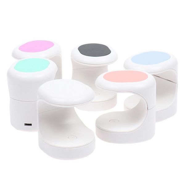 

nail dryers 16w mini dryer uv led lamp gel manicure machine single finger usb connector art tool polish fashion