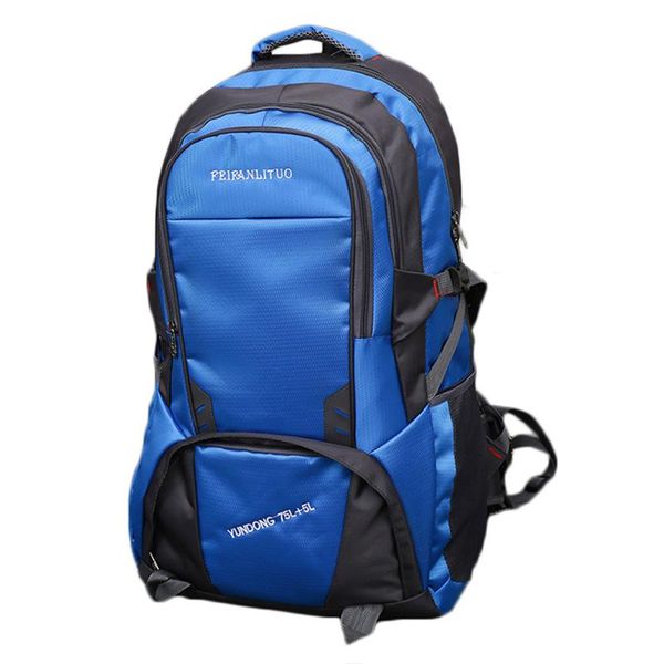 

backpack 80l climbing bag 2021 5 color nylon material waterproof fabric travel outdoor sports camping hiking db67