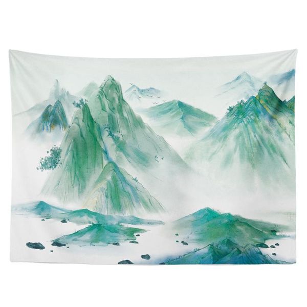 

tapestries aesthetic art tapestry background fabric simple fashion dorm room landscape print tapiz pared home products di50gt