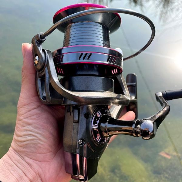 

spinning fishing reel 12+1bb ball bearings left/right handle aluminum spool 5.2:1 carp spinner for baitcasting reels