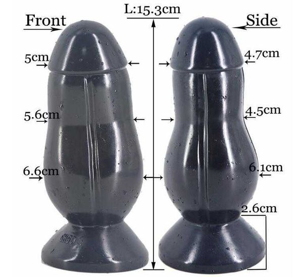 

2022 adultshop plug latest large for dildo anal male vagina and female stretching dilator stimulate masturbation bdsm anus toy 3 color 726