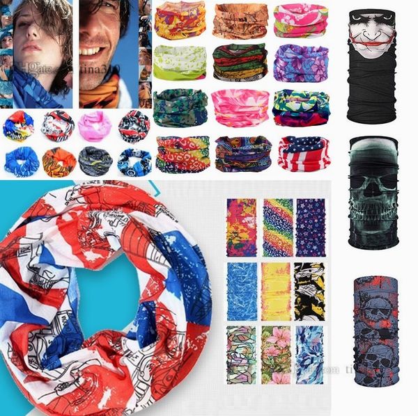 

magic scarf bike motorcycle helmet face mask half mask cs ski headwear neck cycling headband hat cap halloween mask party masks 7070