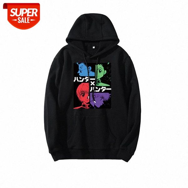 

hoodie little jie qiya plus cashmere print student sweater women #pm7h, Black