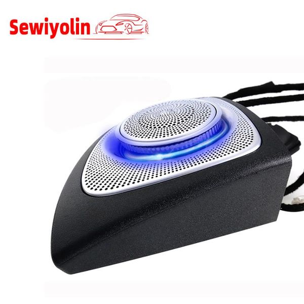 

interior&external lights car products led rgb ambient light rotary tweeter speaker for w213 w205 x253 e/c/glc calss e200l e300l c180 c2