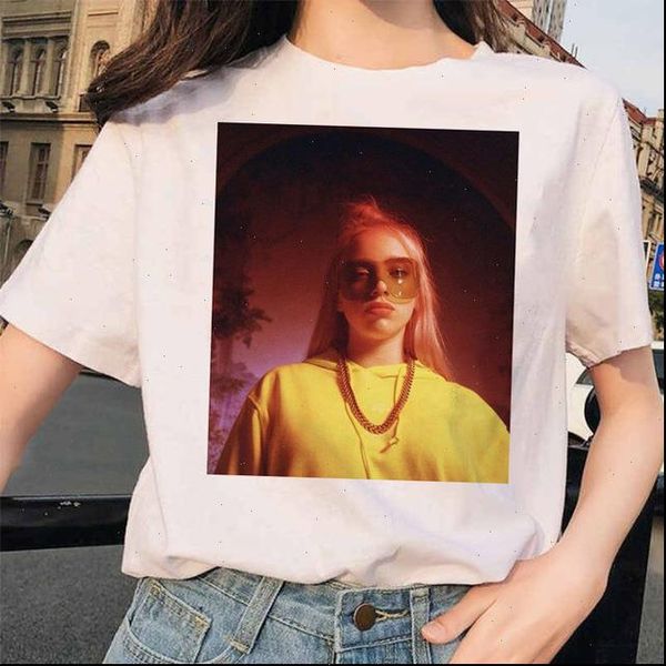

fashion women t shirt hip hop female harajuku print tees clothes funny tee, White