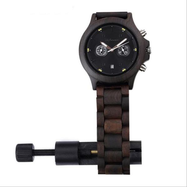 

Wristwatches Custom Logo Fashionable Luxury Quartz Wooden Lady Watch, Other