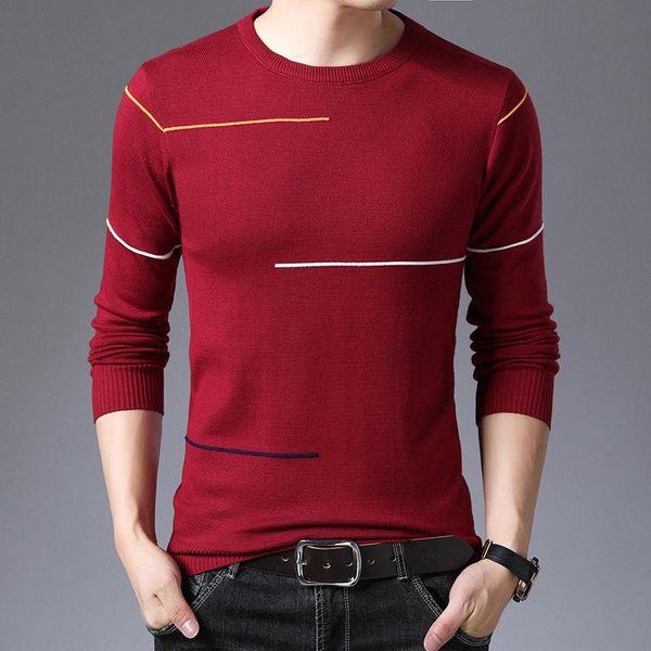 

men's sweaters men wool sweater brand clothing autumn winter arrival slim warm o-neck pullover, White;black
