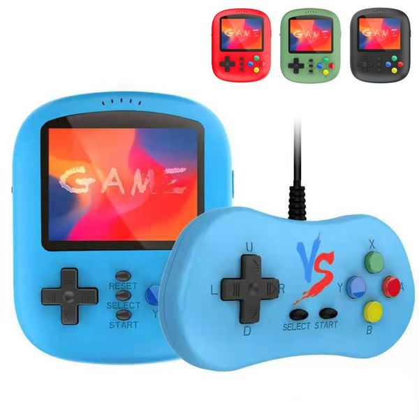 

mini handheld game console can store 620 retro games 2.8 inch color lcd screen video player for kids gift k21 portable players